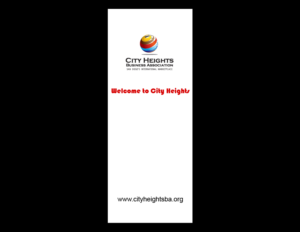 Print Design par Krypton Designer pour City Heights Business Association | Design : #7826521