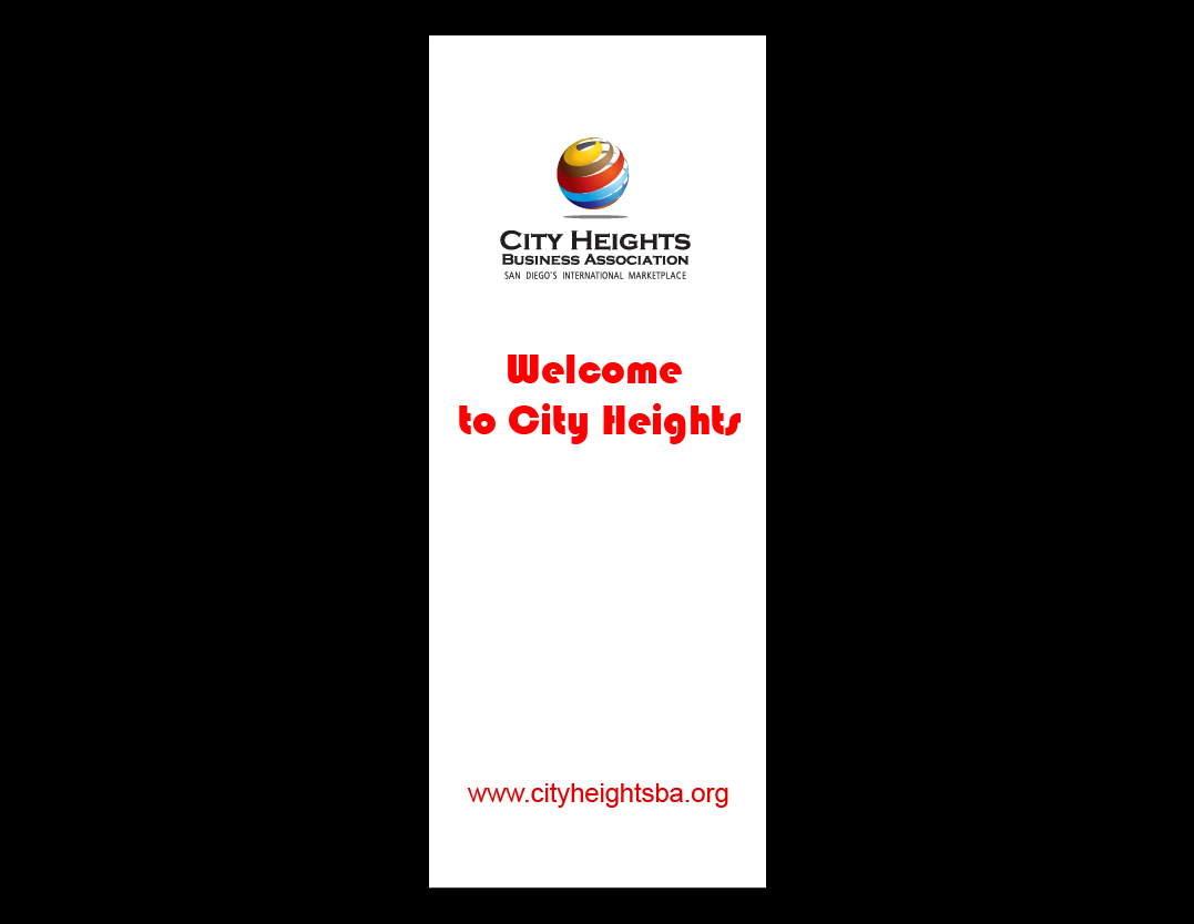 Print Design by Krypton Designer for City Heights Business Association | Design #7826543