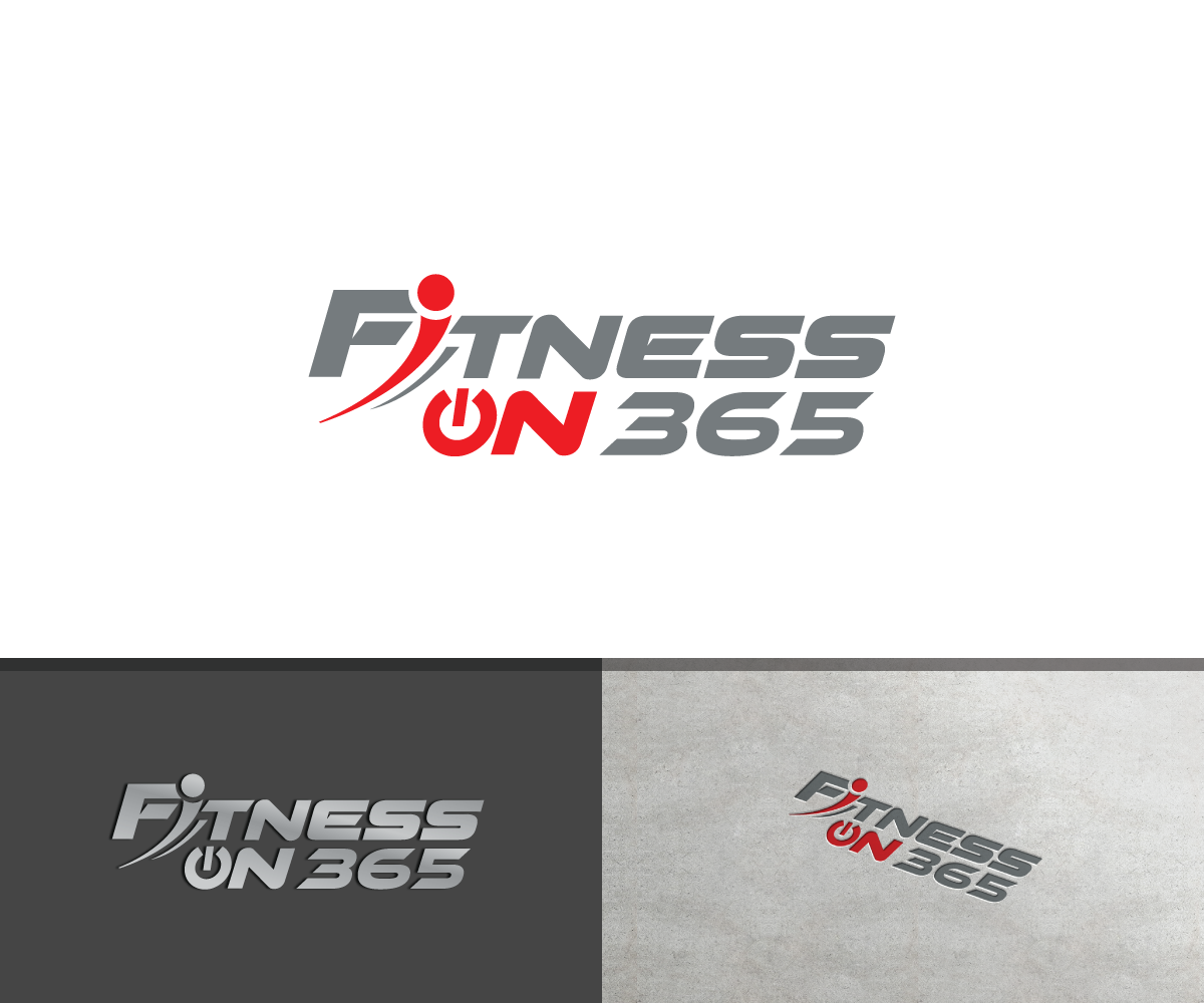 Logo Design by Mario for Fitness ON 365 | Design: #7887773