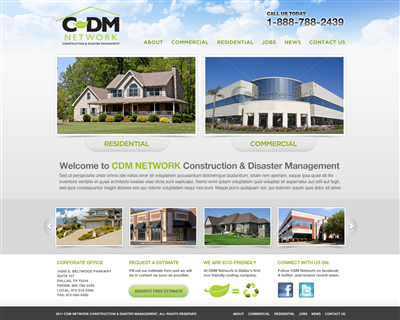 Web Design by Robert Marks for Atomic Design & Consulting | Design #395260