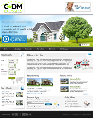 Web Design by pb for Atomic Design & Consulting | Design: #396477