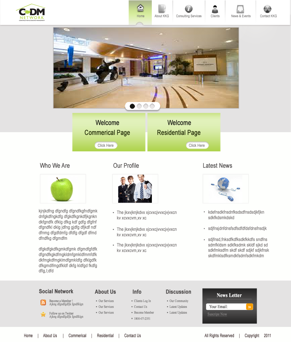 Web Design by Vishwa for Atomic Design & Consulting | Design #392400
