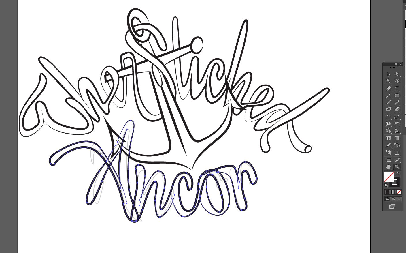Logo Design by Ronald Pantin Artstudio for The Stitched Anchor | Design #7810429