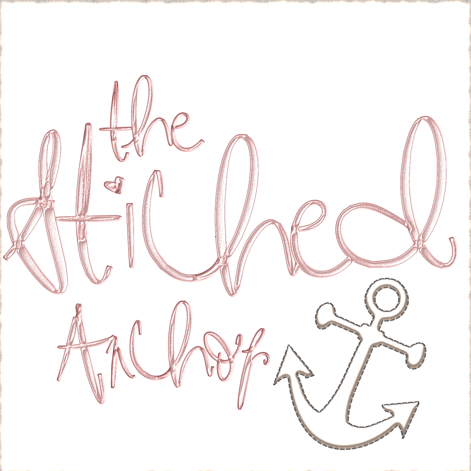 Logo Design by ericarobe for The Stitched Anchor | Design #7797287