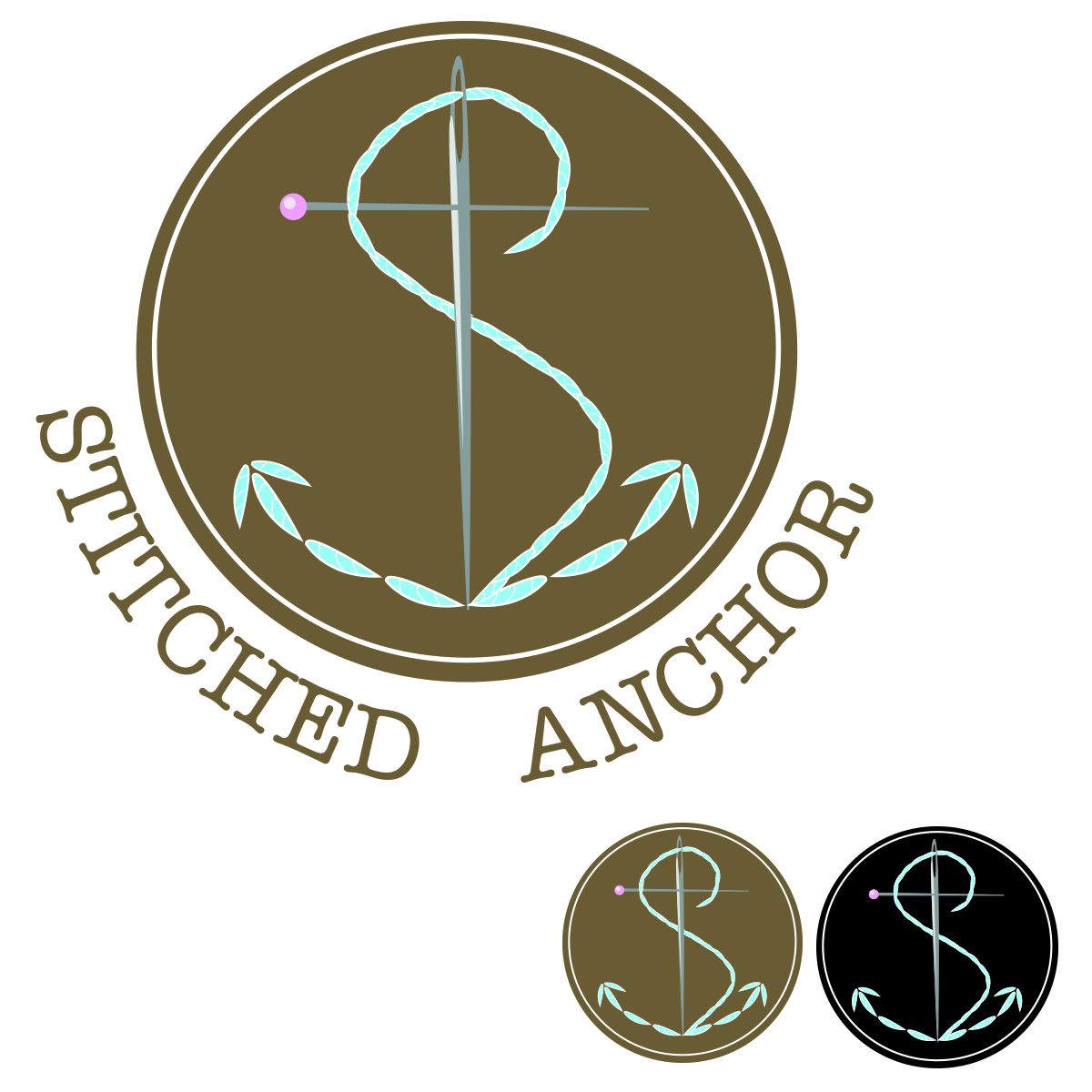 Logo-Design von AMGoldesign für The Stitched Anchor | Design #7789167