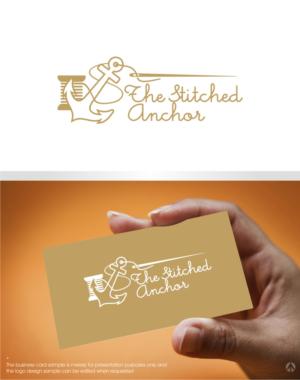 Logo Design by MBARO for The Stitched Anchor | Design: #7807638