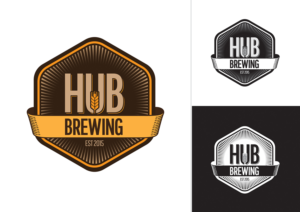 Logo Design by Channel Studio for The Hub Brewing Company | Design #7943291