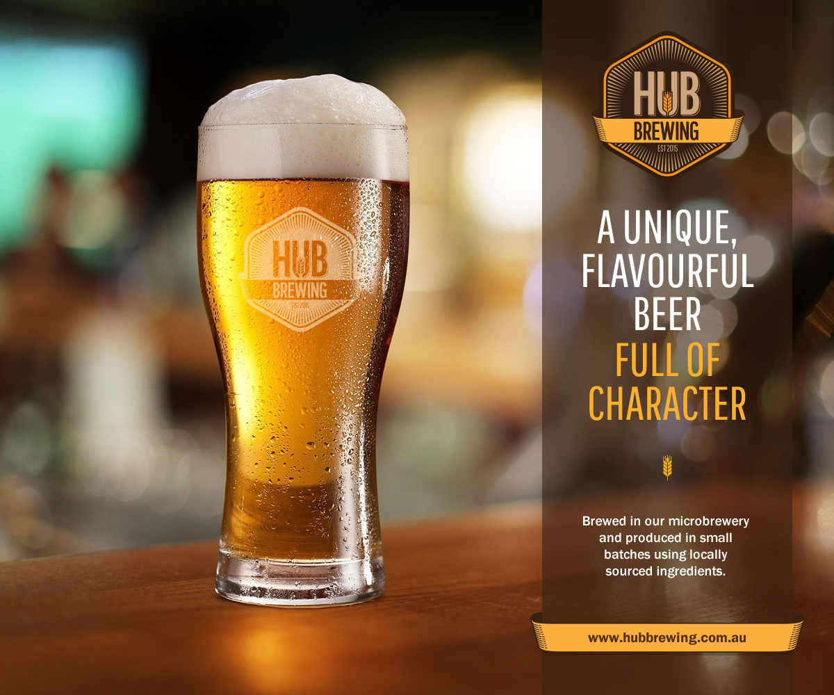 Logo Design by Channel Studio for The Hub Brewing Company | Design #7943292