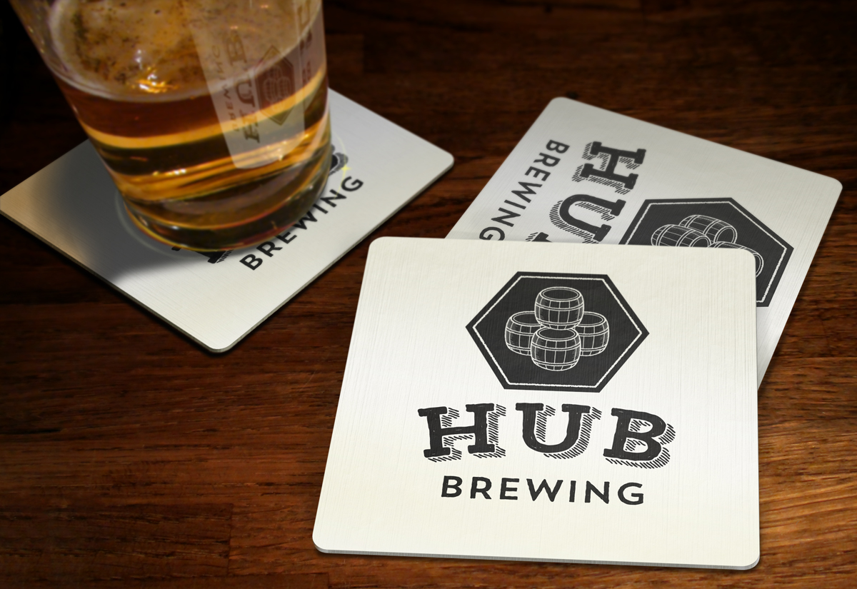 Logo Design by at-as for The Hub Brewing Company | Design #7920575