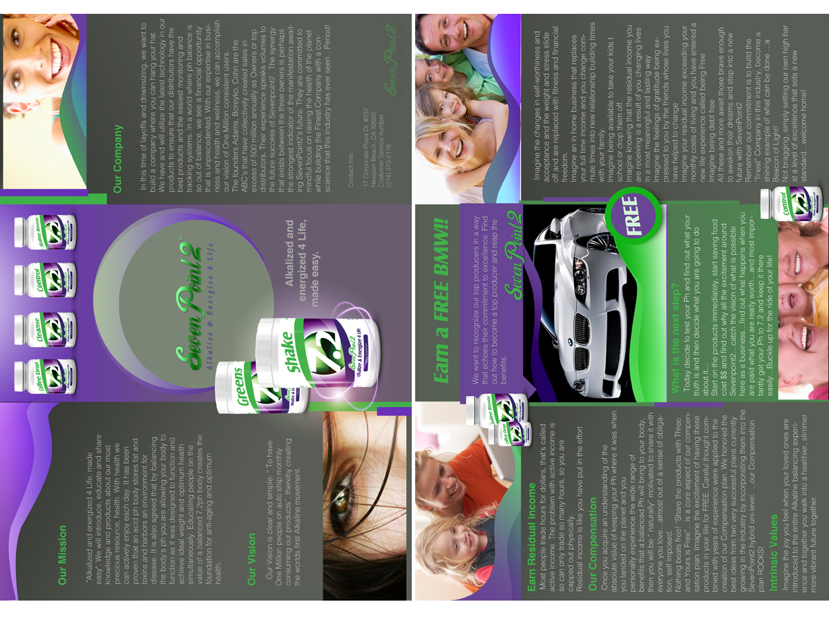 Diseño de Brochure por corynutza_1519 para Bizproducer | Diseño #389611