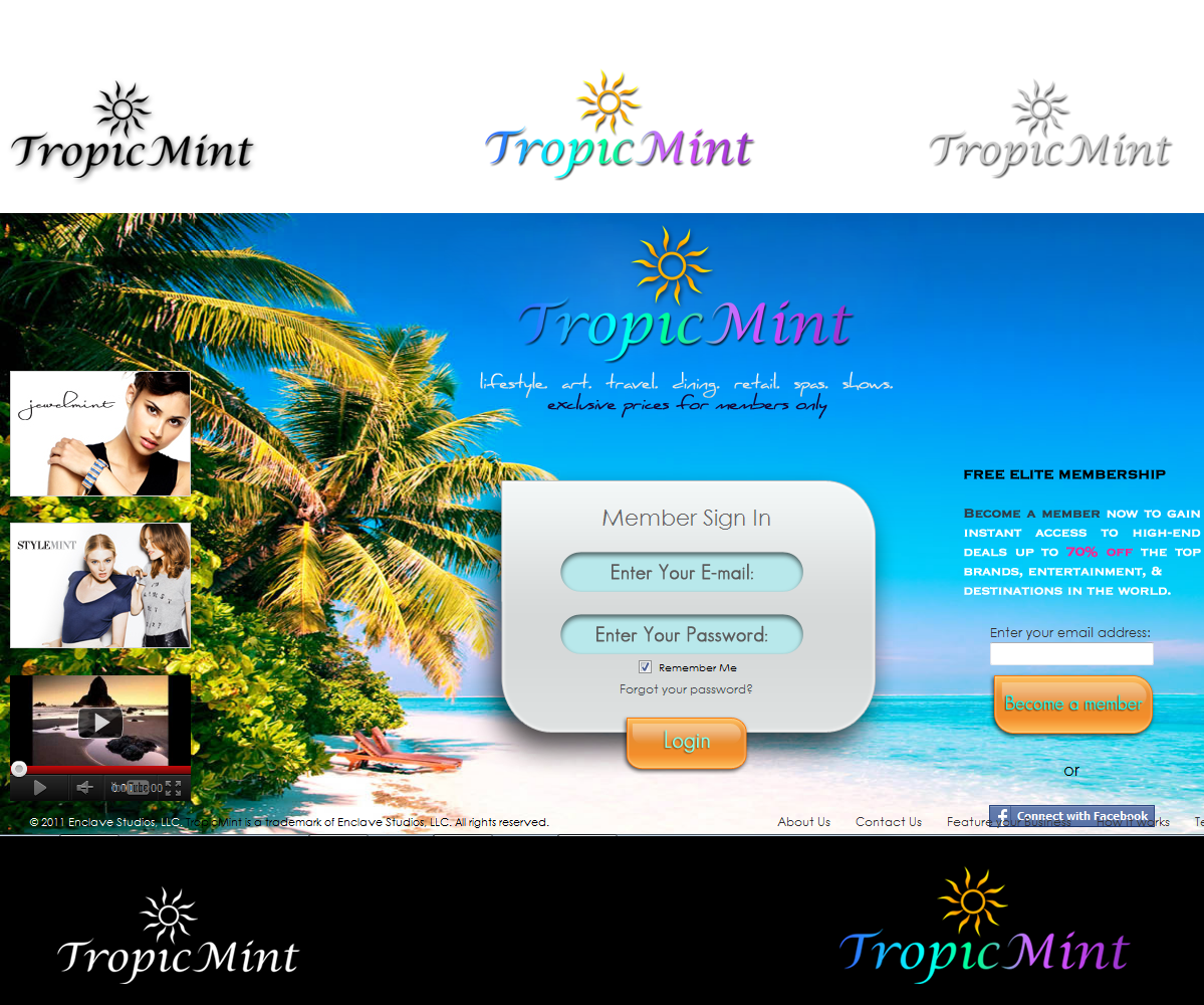 Logo Design by Atemolesky for Enclave Studios, LLC | Design #406967