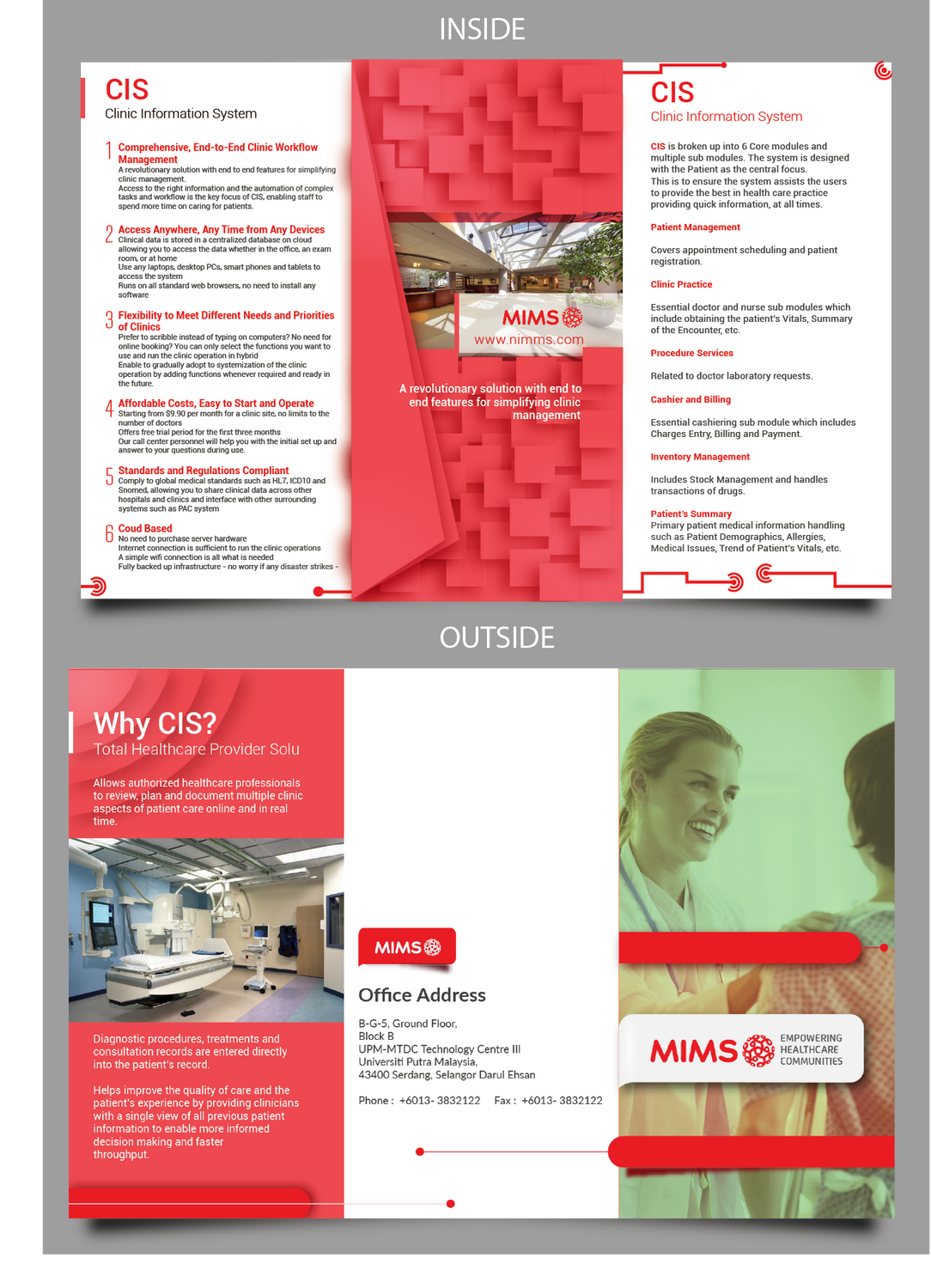 Brochure Design by heavylogo for Wadoc Pte. Ltd. | Design #7803065
