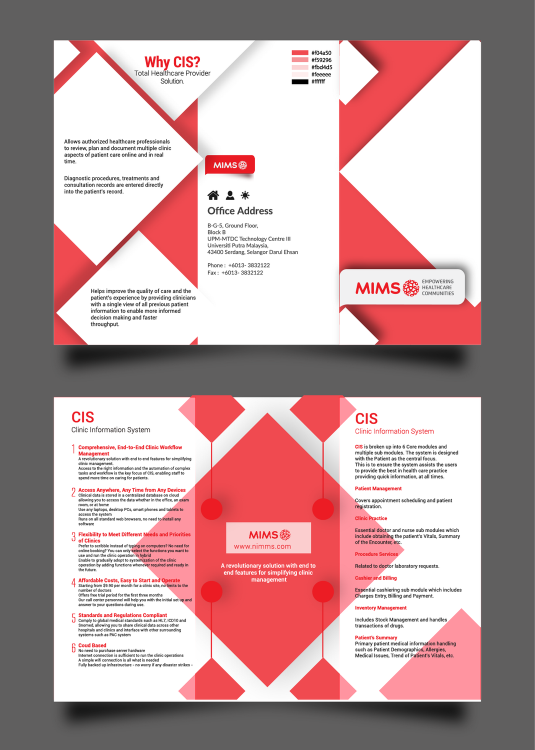 Diseño de Brochure por heavylogo para Wadoc Pte. Ltd. | Diseño #7812004