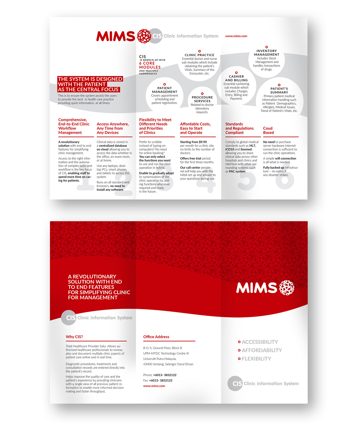 Brochure Design by Galyna for Wadoc Pte. Ltd. | Design #7792834