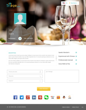 Web Design by pb for this project | Design: #7785223