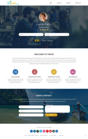 Web Design by pb for this project | Design: #7789784
