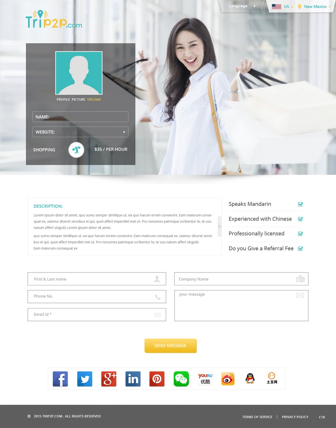 Web Design by pb for this project | Design #7817281