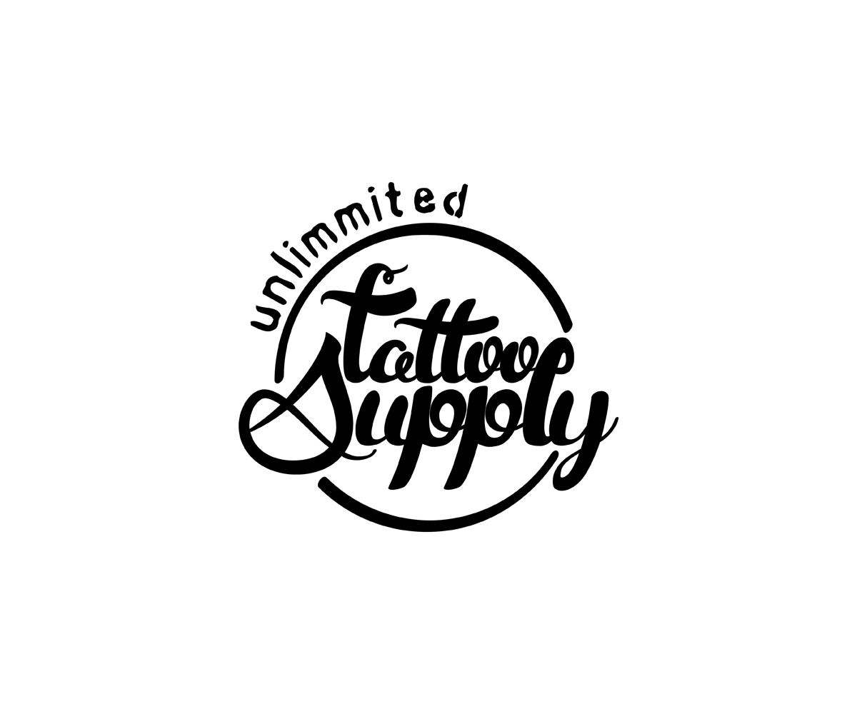 Logo-Design von Hey Lex für Unlimited Tattoo Supply | Design #7850665