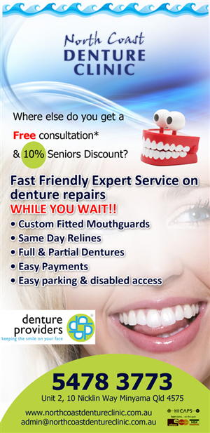 Flyer Design by uk for King Street Dental Laborartory | Design: #1926316