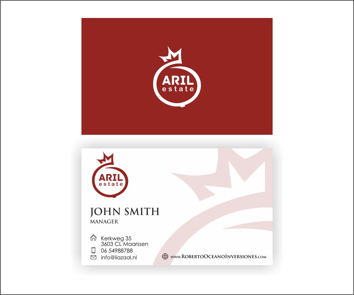 Logo Design by stranger for Aril Estate | Design #8164739