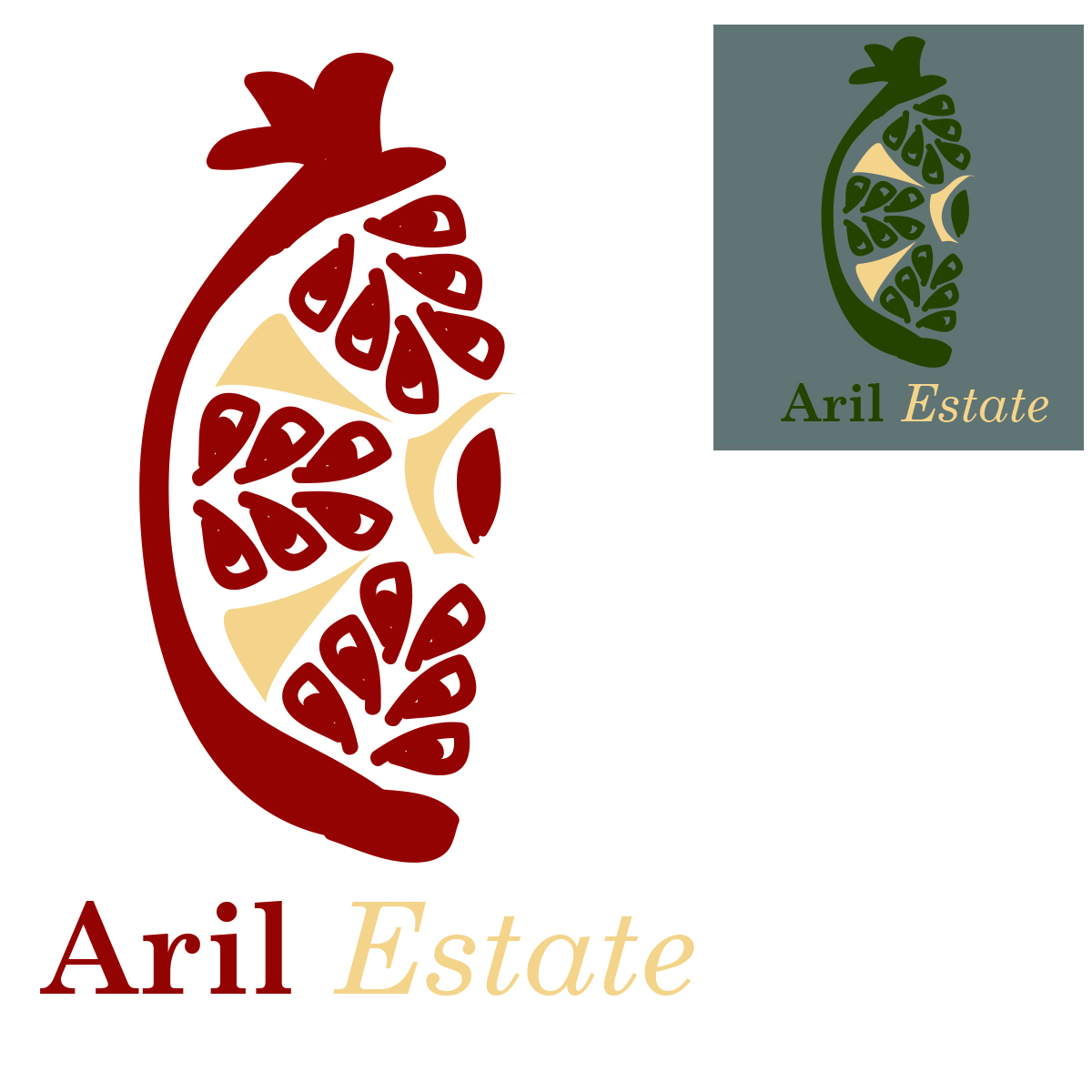 Logo Design by AMGoldesign for Aril Estate | Design #7789108