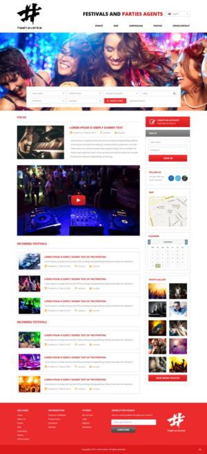 Web-Design von pb für Electronic Music Diary | Design: #7827246
