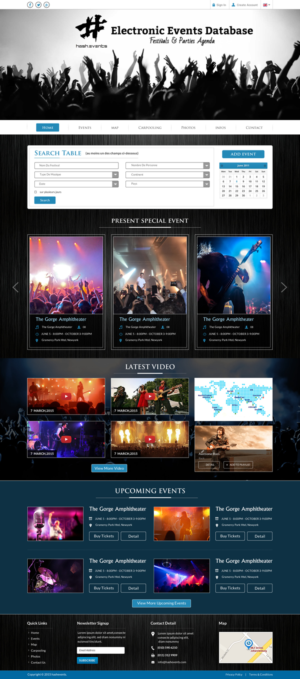 Web-Design von Sbss für Electronic Music Diary | Design: #7807569