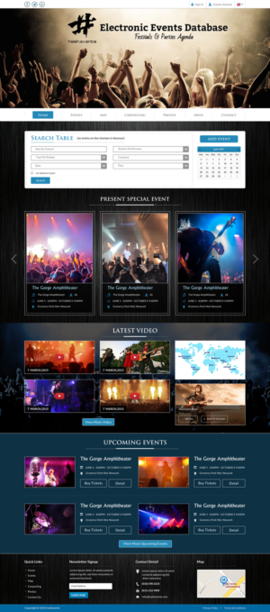 Web-Design von Sbss für Electronic Music Diary | Design: #7807570