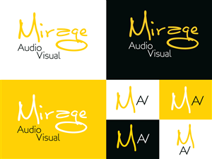 Logo Design by nreimer for Mirage Audio Visual Inc | Design: #1926566