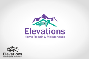 Elevations Home Repair &amp;amp; Maintenance | Logo Design by GeorgeLogoDesign