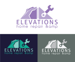 Logo Design by GeorgeB for Elevations Home Repair & Maintenance | Design: #7835344