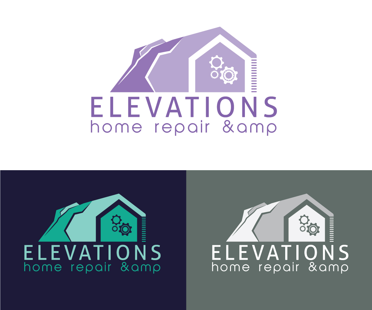 Logo Design by GeorgeB for Elevations Home Repair & Maintenance | Design #7835588