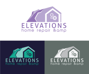 Elevations Home Repair &amp;amp; Maintenance | Logo Design by GeorgeB