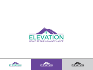 Logo Design by Kejo87 for Elevations Home Repair & Maintenance | Design #7821444