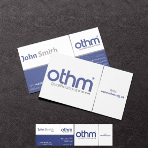 Business Card Design by BEEZU for THE ORGANISATION FOR TOURISM & HOSPITALITY MANAGEMENT | Design: #7787135