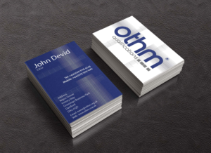 Business Card Design by BEEZU for THE ORGANISATION FOR TOURISM & HOSPITALITY MANAGEMENT | Design: #7787136