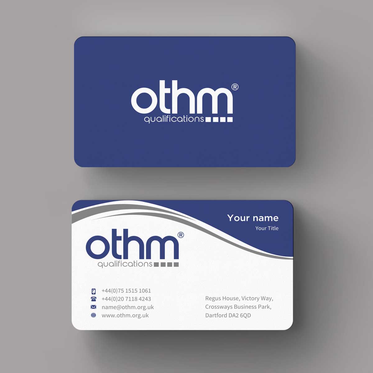 Business Card Design by INDIAN_Ashok for THE ORGANISATION FOR TOURISM & HOSPITALITY MANAGEMENT | Design #7792954