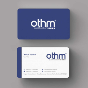 Business Card Design by INDIAN_Ashok for THE ORGANISATION FOR TOURISM & HOSPITALITY MANAGEMENT | Design: #7792959