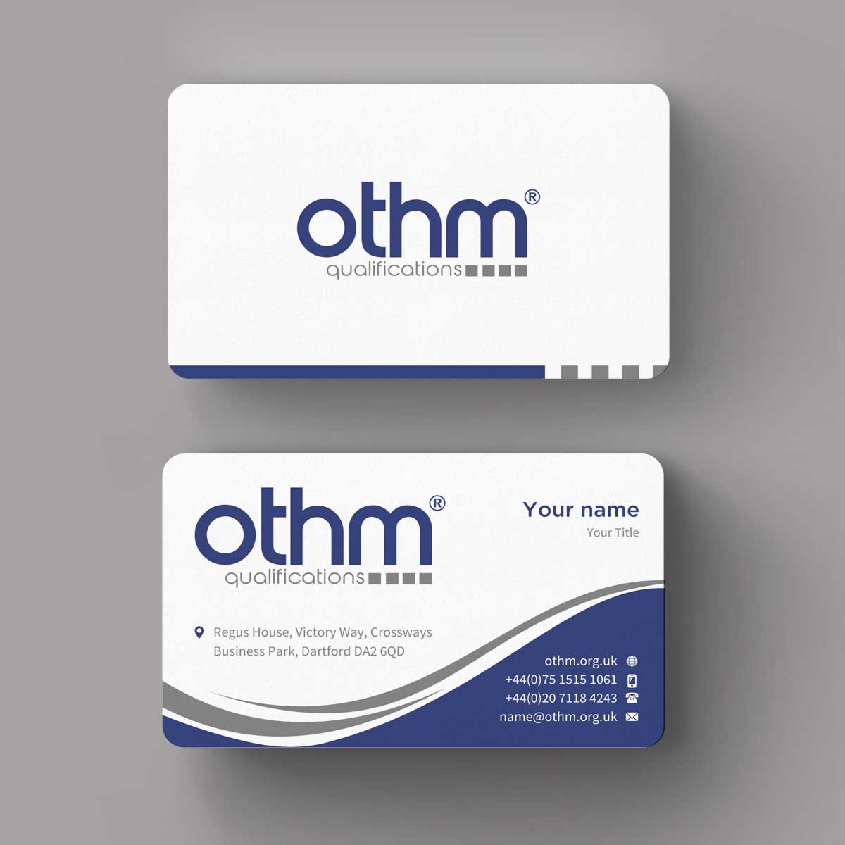 Business Card Design by INDIAN_Ashok for THE ORGANISATION FOR TOURISM & HOSPITALITY MANAGEMENT | Design #7792973