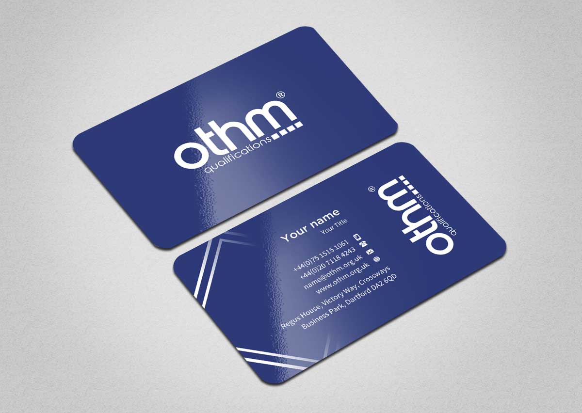 Business Card Design by INDIAN_Ashok for THE ORGANISATION FOR TOURISM & HOSPITALITY MANAGEMENT | Design #7792983