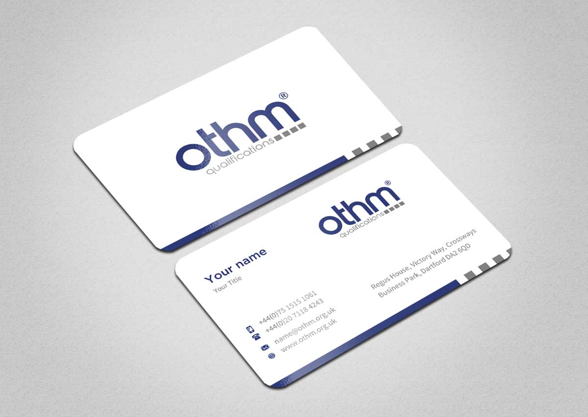 Business Card Design by INDIAN_Ashok for THE ORGANISATION FOR TOURISM & HOSPITALITY MANAGEMENT | Design #7792984