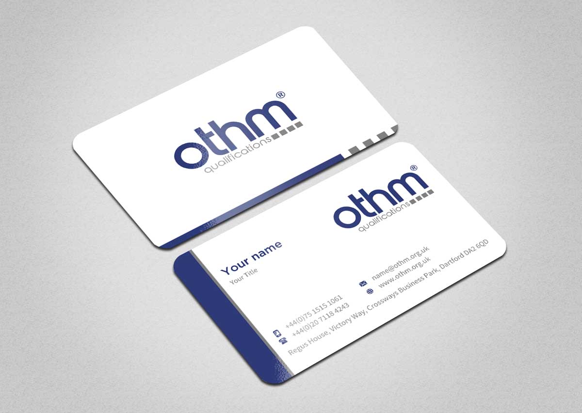 Business Card Design by INDIAN_Ashok for THE ORGANISATION FOR TOURISM & HOSPITALITY MANAGEMENT | Design #7792985