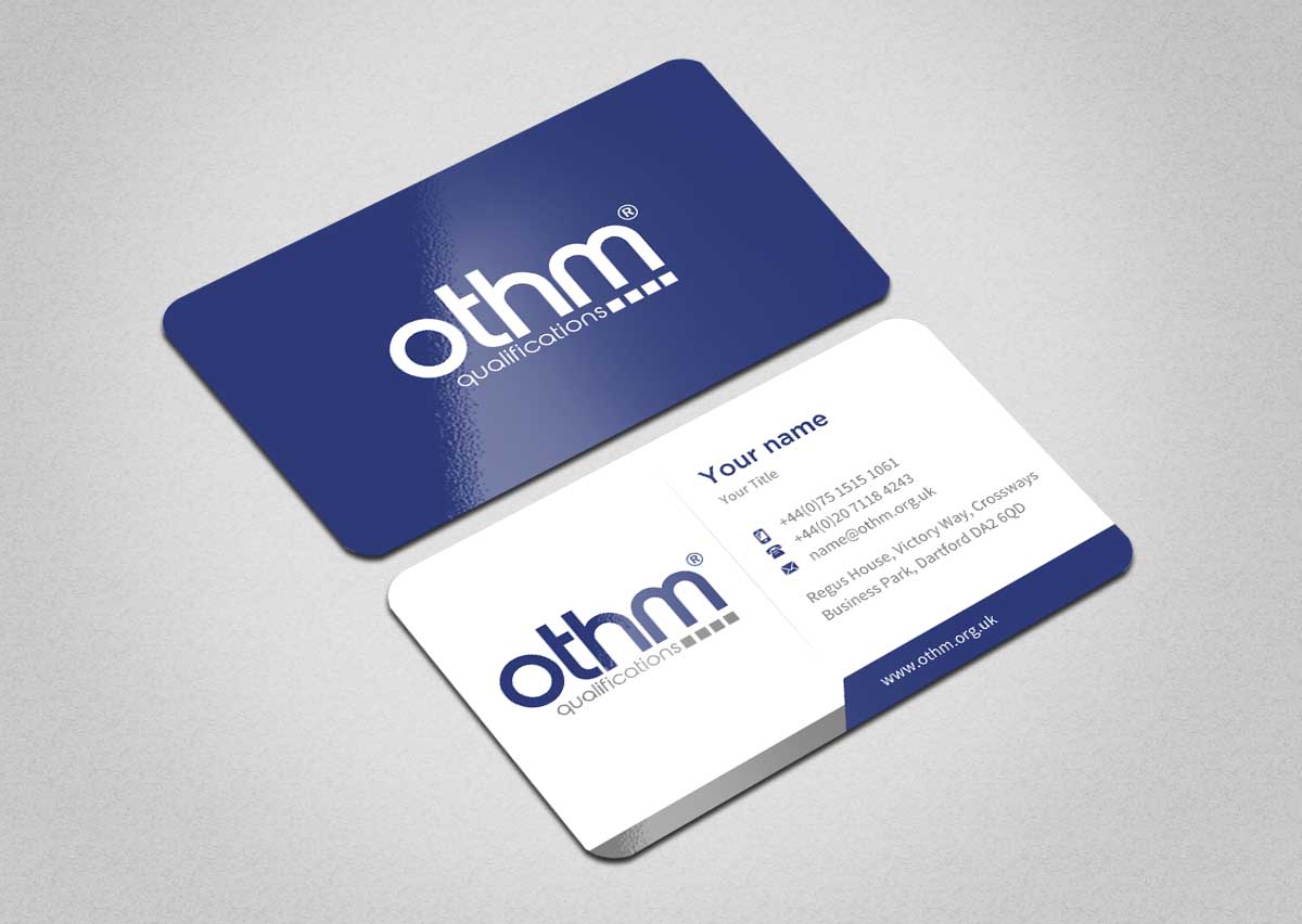 Business Card Design by INDIAN_Ashok for THE ORGANISATION FOR TOURISM & HOSPITALITY MANAGEMENT | Design #7792986