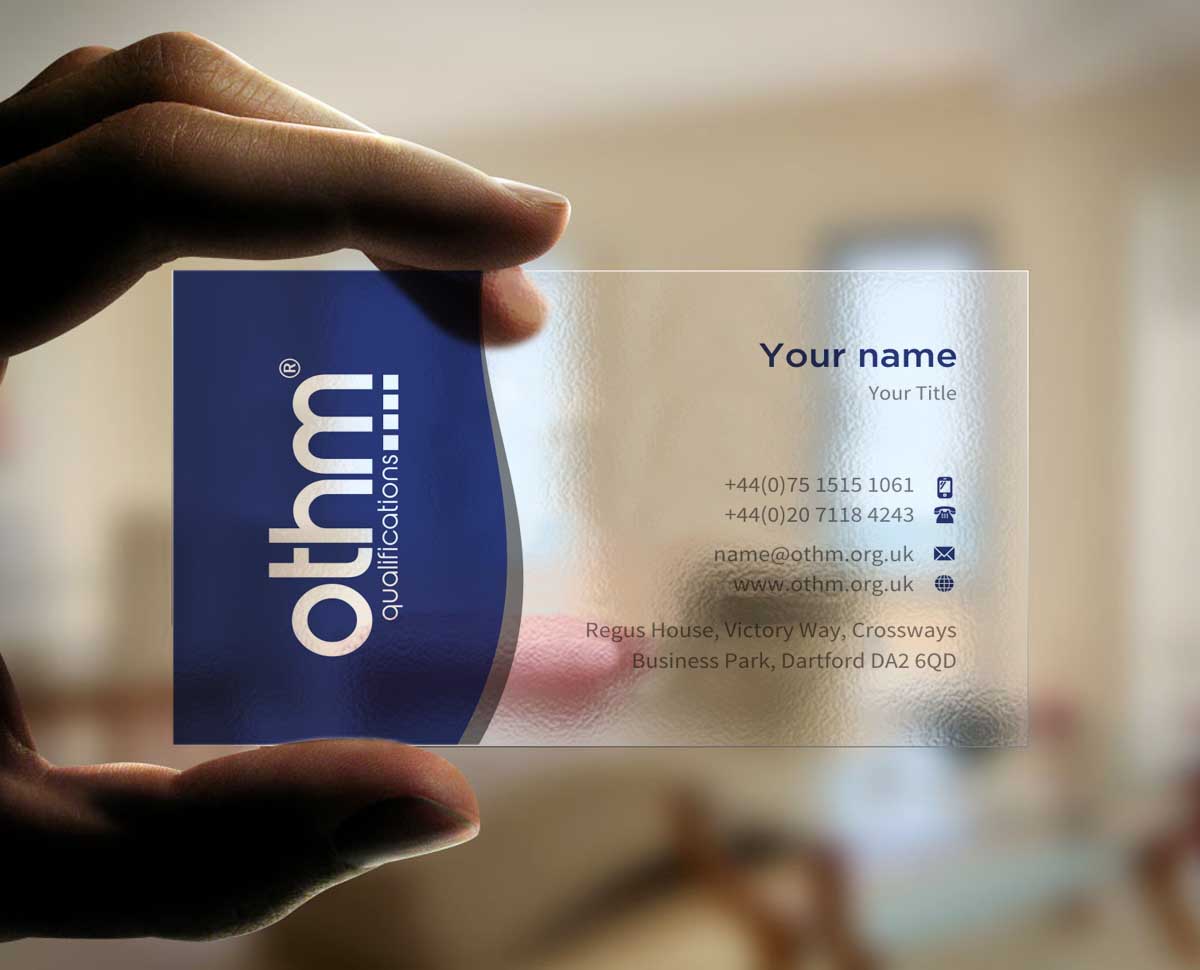 Business Card Design by INDIAN_Ashok for THE ORGANISATION FOR TOURISM & HOSPITALITY MANAGEMENT | Design #7792989