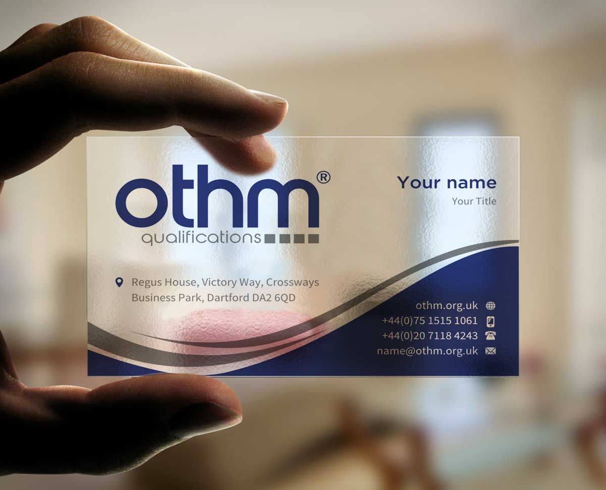Business Card Design by INDIAN_Ashok for THE ORGANISATION FOR TOURISM & HOSPITALITY MANAGEMENT | Design #7792994