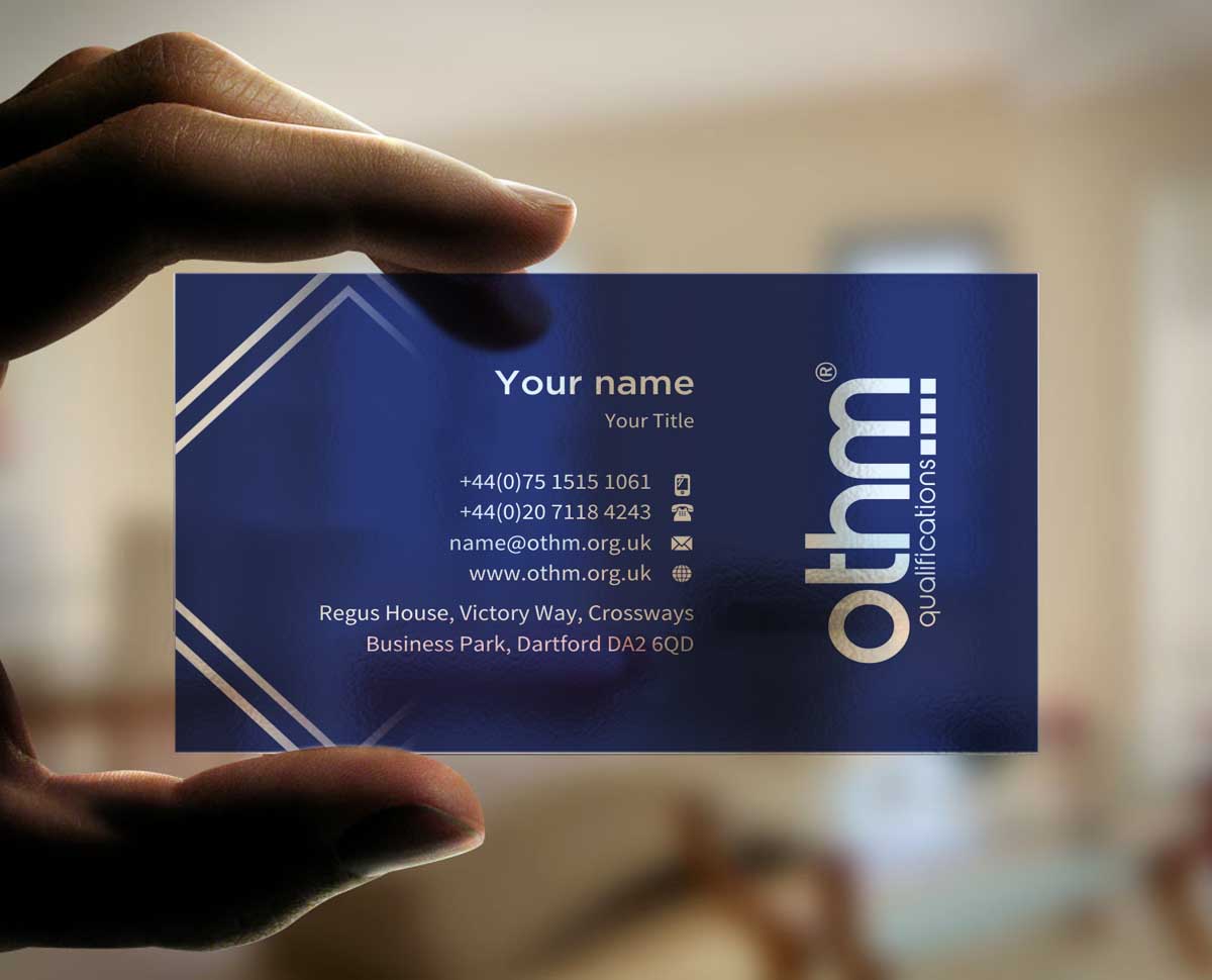 Design de Carte de Visite par INDIAN_Ashok pour THE ORGANISATION FOR TOURISM & HOSPITALITY MANAGEMENT | Design #7793000