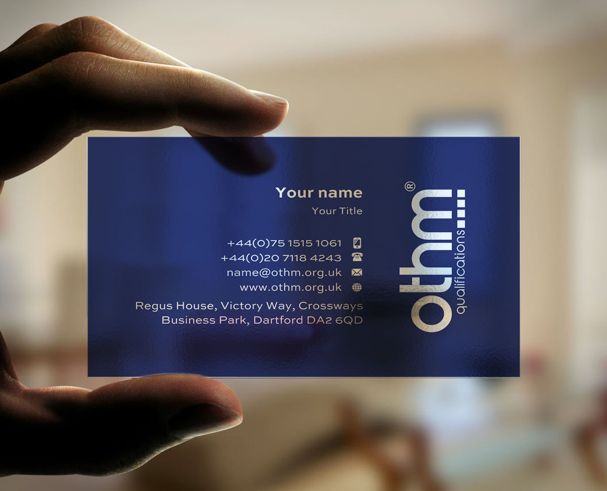 Business Card Design by INDIAN_Ashok for THE ORGANISATION FOR TOURISM & HOSPITALITY MANAGEMENT | Design #7796566