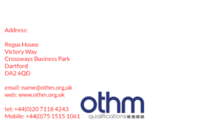 Business Card Design by Frank for THE ORGANISATION FOR TOURISM & HOSPITALITY MANAGEMENT | Design: #7786238