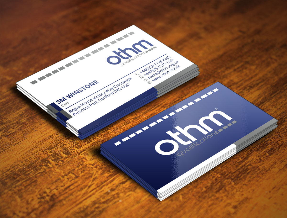 Business Card Design by Verified artistry for THE ORGANISATION FOR TOURISM & HOSPITALITY MANAGEMENT | Design #7795450
