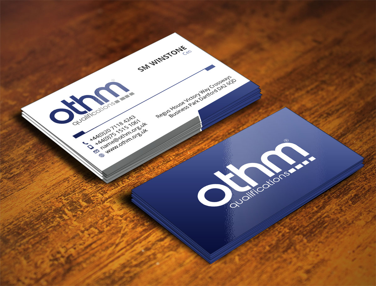 Design de Carte de Visite par Verified artistry (Design garden) pour THE ORGANISATION FOR TOURISM & HOSPITALITY MANAGEMENT | Design #7795454
